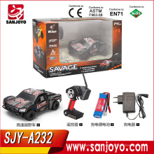 Quente!!! A232 2.4Ghz 1:24 de alta velocidade RC Car WL BRINQUEDOS